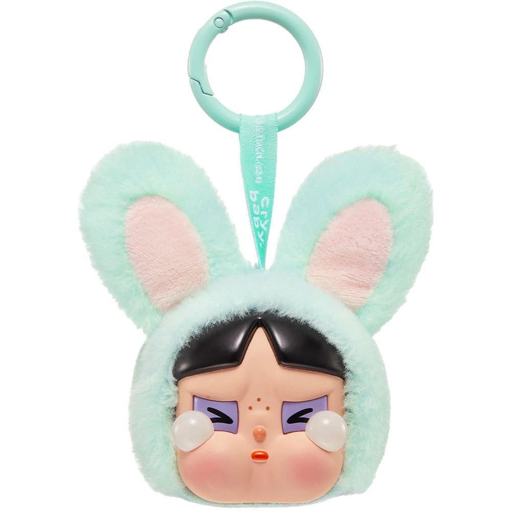POP MART Crybaby × The Powerpuff Girls Series Vinyl Plush Pendant Blind Box.