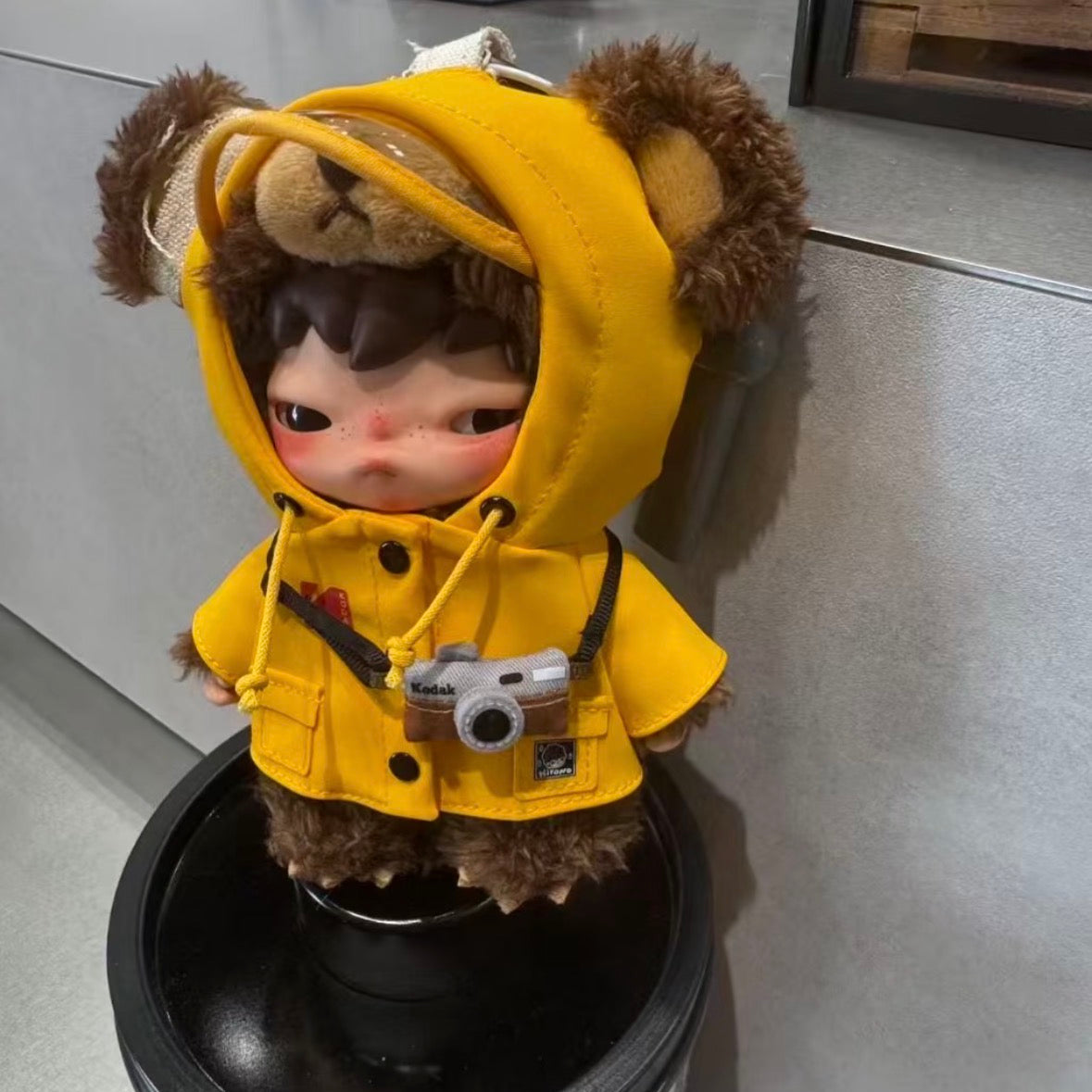 POP MART Hirono × Kodak Little Bear Vinyl Plush Pendant – Miaorizon