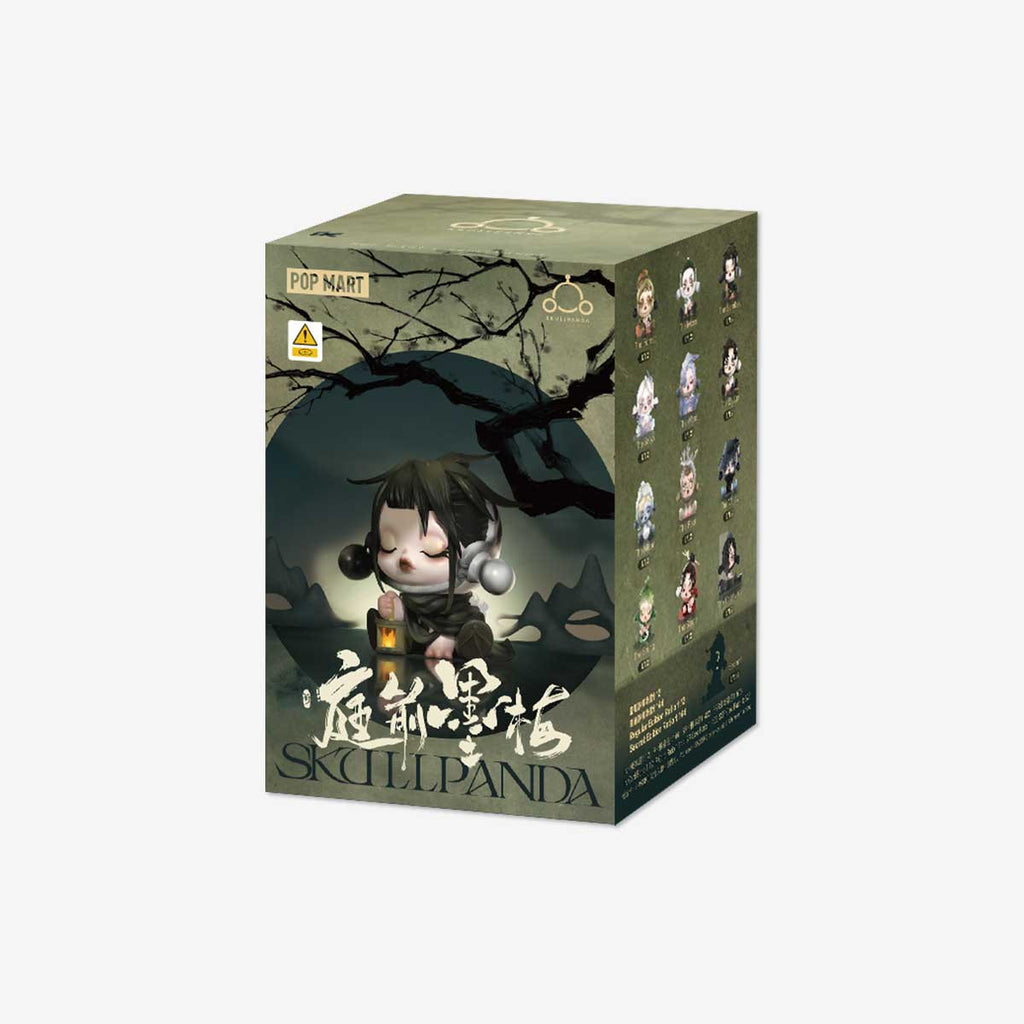 POP MART SKULLPANDA The Ink Plum Blossom Series Blind Box.