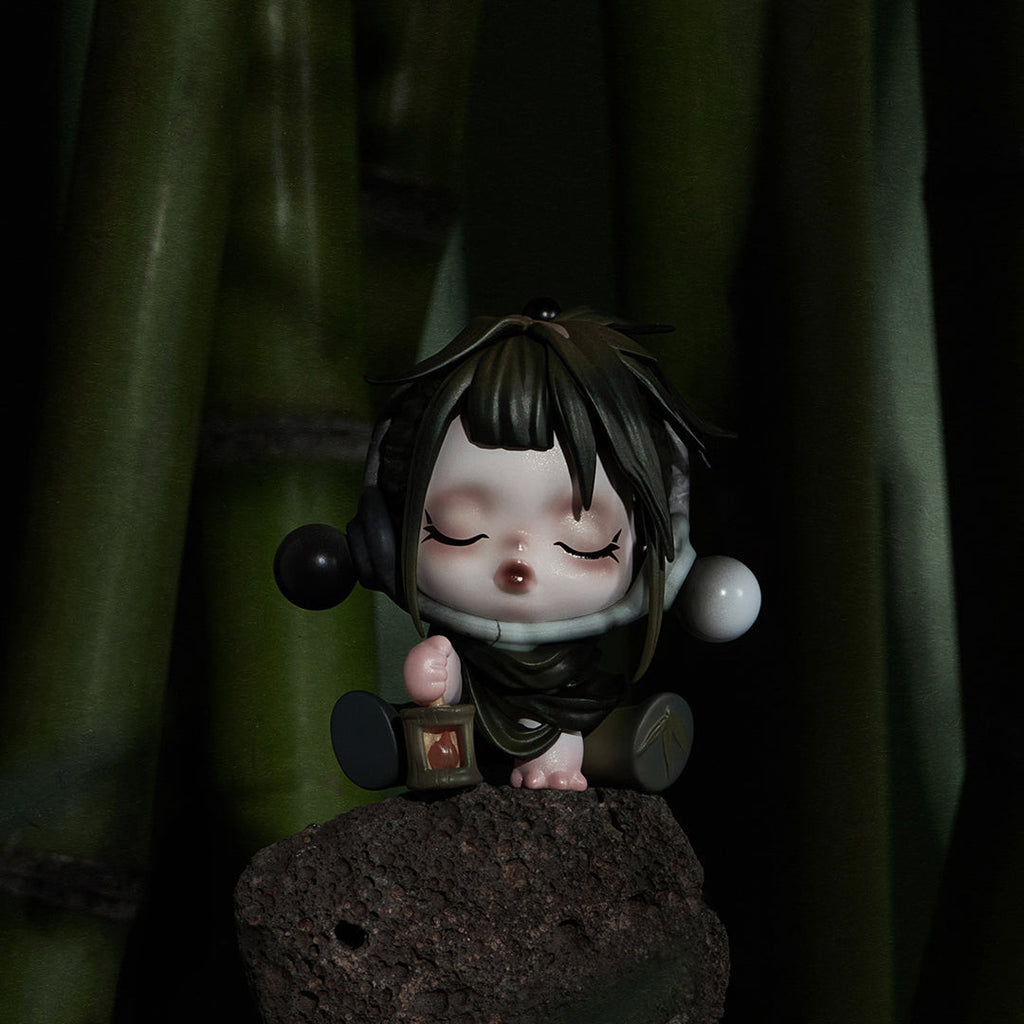 POP MART SKULLPANDA The Ink Plum Blossom Series Blind Box.