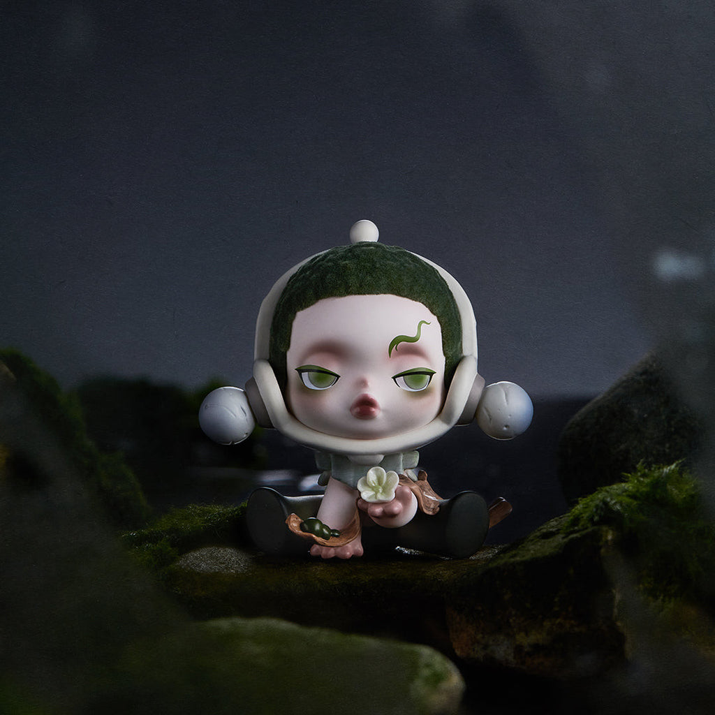 POP MART SKULLPANDA The Ink Plum Blossom Series Blind Box.