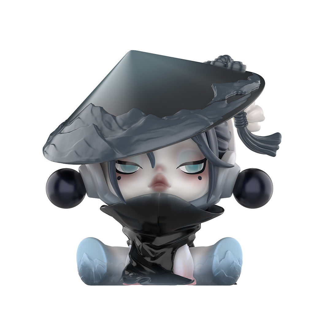 POP MART SKULLPANDA The Ink Plum Blossom Series Blind Box.