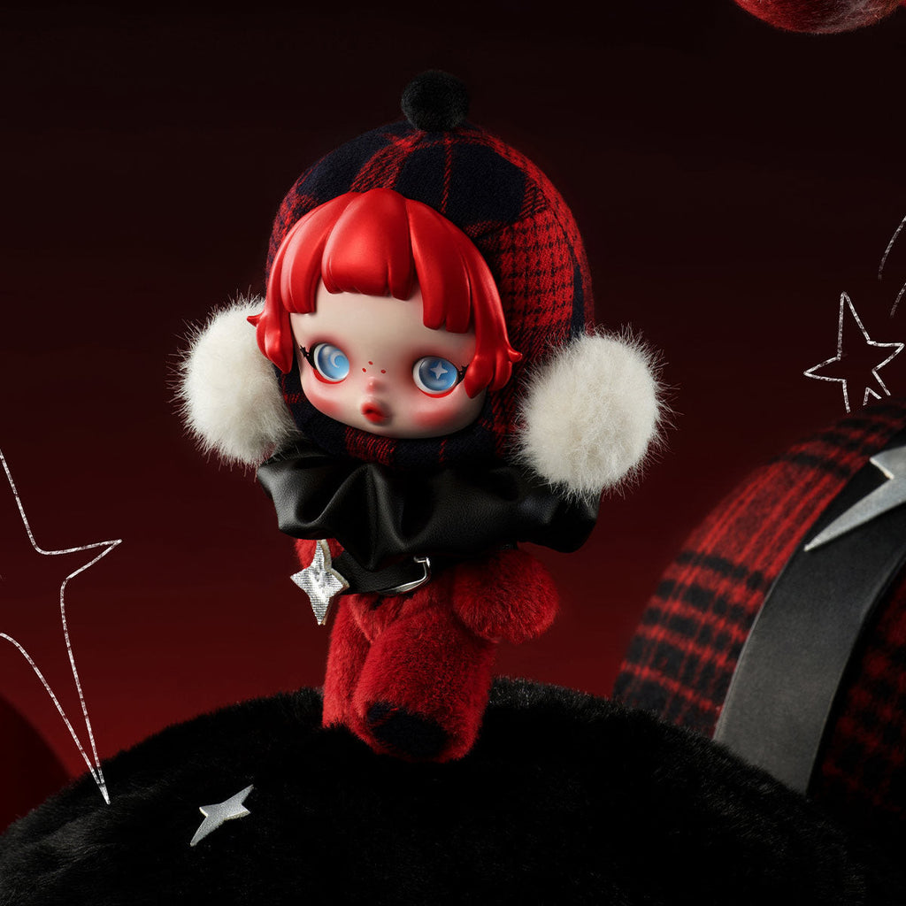 POP MART SKULLPANDA Winter Symphony Series Plush.