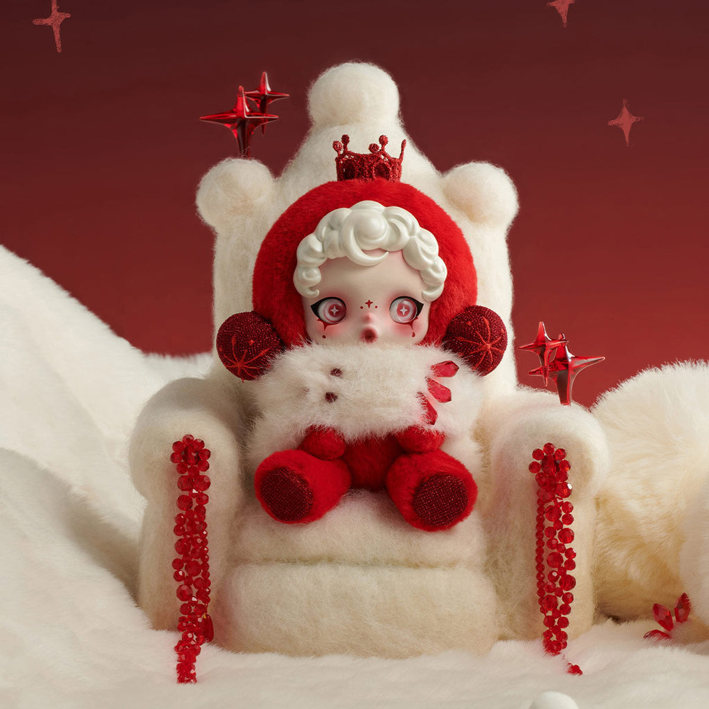 POP MART SKULLPANDA Winter Symphony Series Plush.