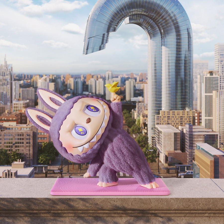 POP MART The Monsters Lazy Yoga Series Blind Box.