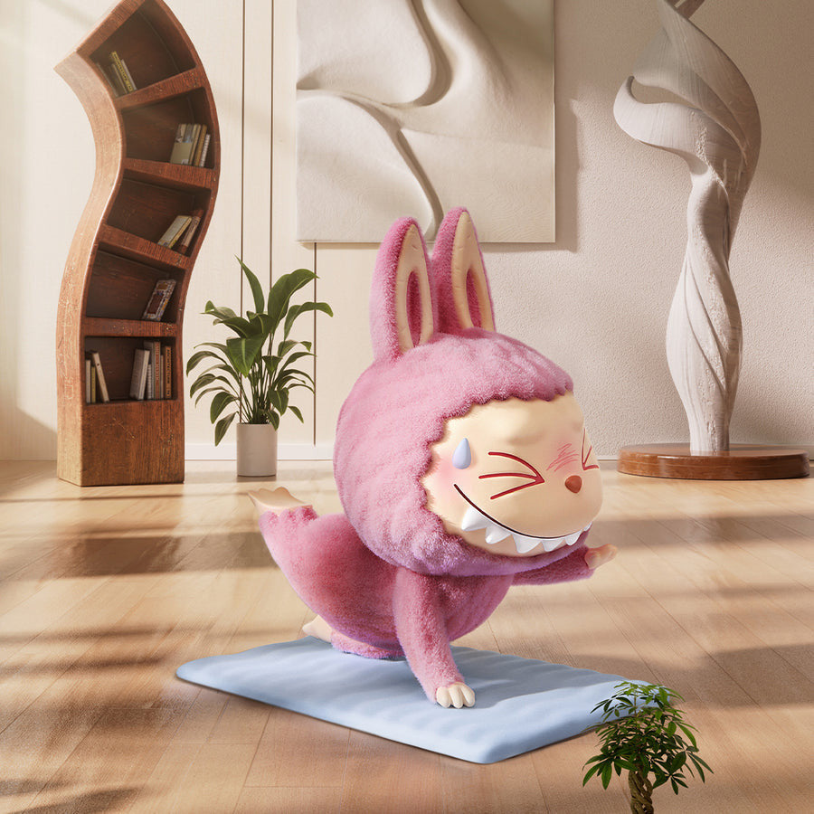 POP MART The Monsters Lazy Yoga Series Blind Box.