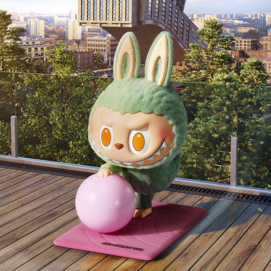 POP MART The Monsters Lazy Yoga Series Blind Box.