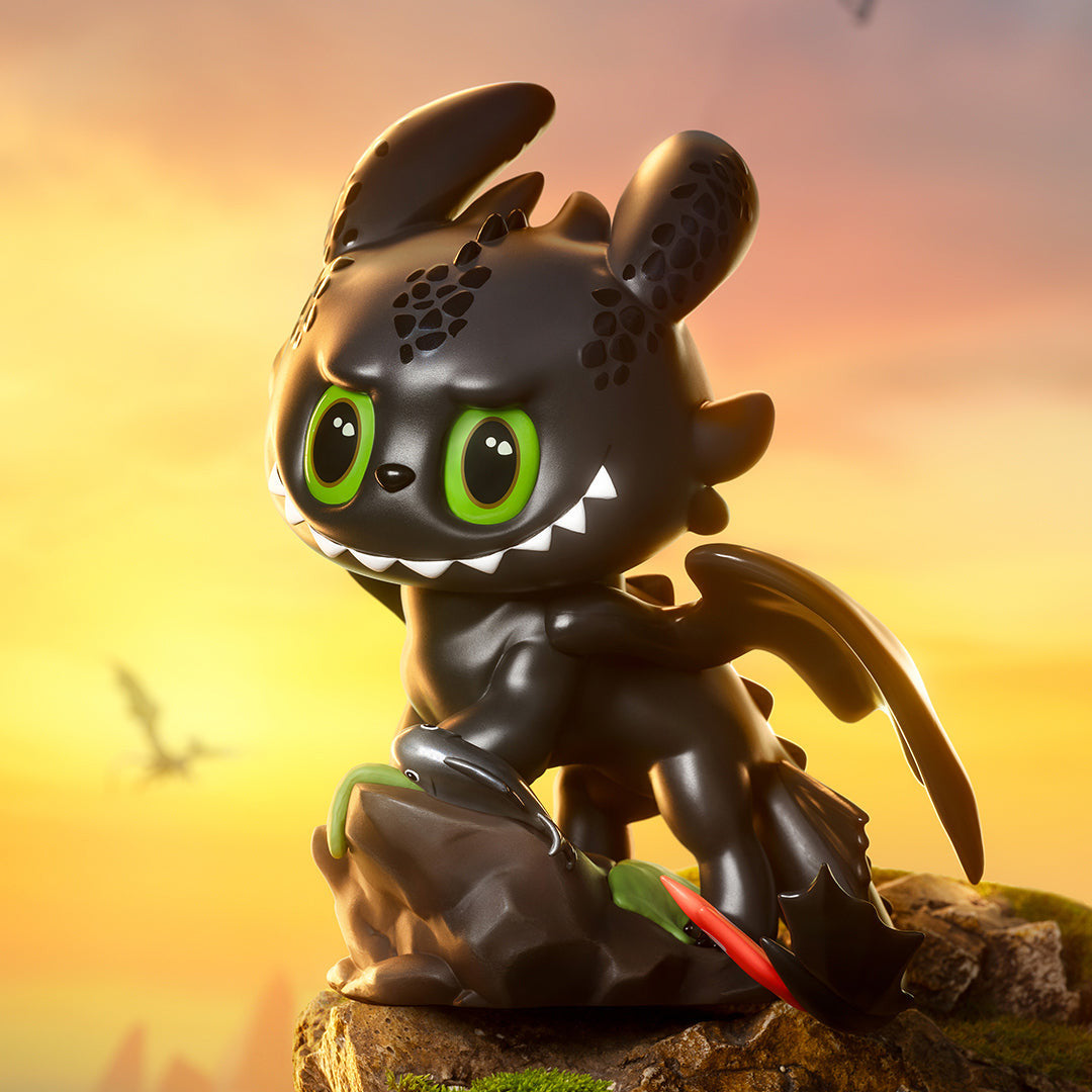 POPMART How to Train Your Dragon 2種 POP MART The Monsters x How to Train Your Dragon 200%
