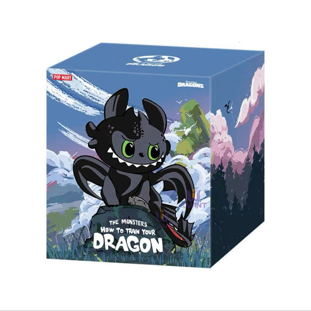POP MART The Monsters x How to Train Your Dragon 200% Figurine Blind Box.