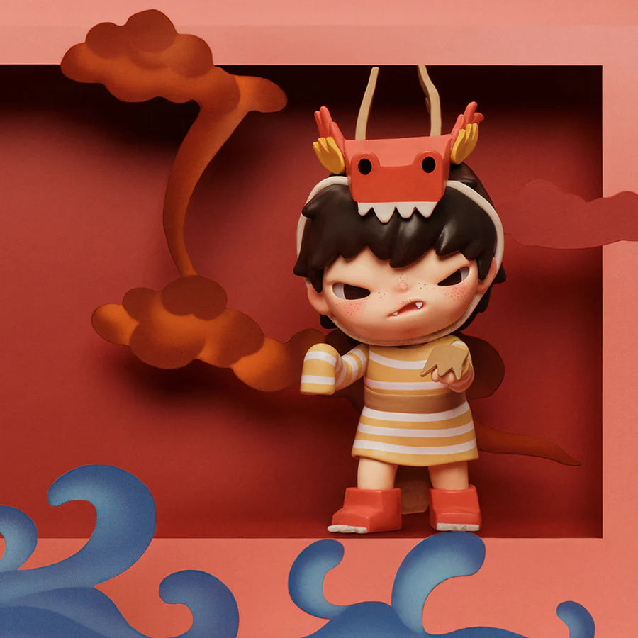 Pop Mart Loong Presents the Treasure Series Figures.