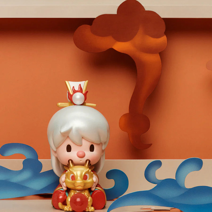 Pop Mart Loong Presents the Treasure Series Figures.