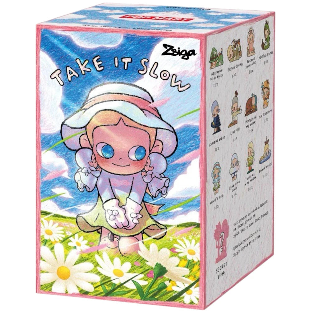 Zsiga Take It Slow Series figurine from Pop Mart, collectible toy with detailed design and unique style