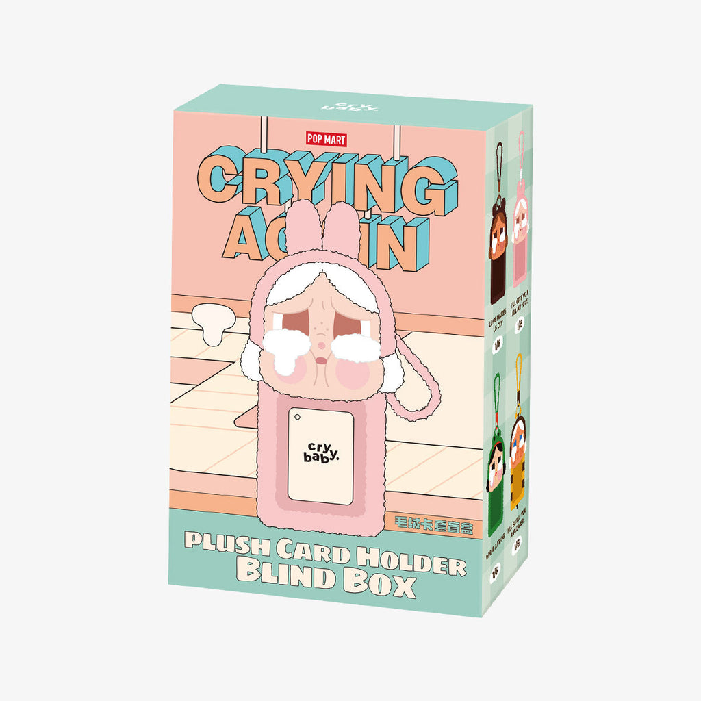 Pop Mart CRYBABY Crying Again Series-Card Holder Blind Box.