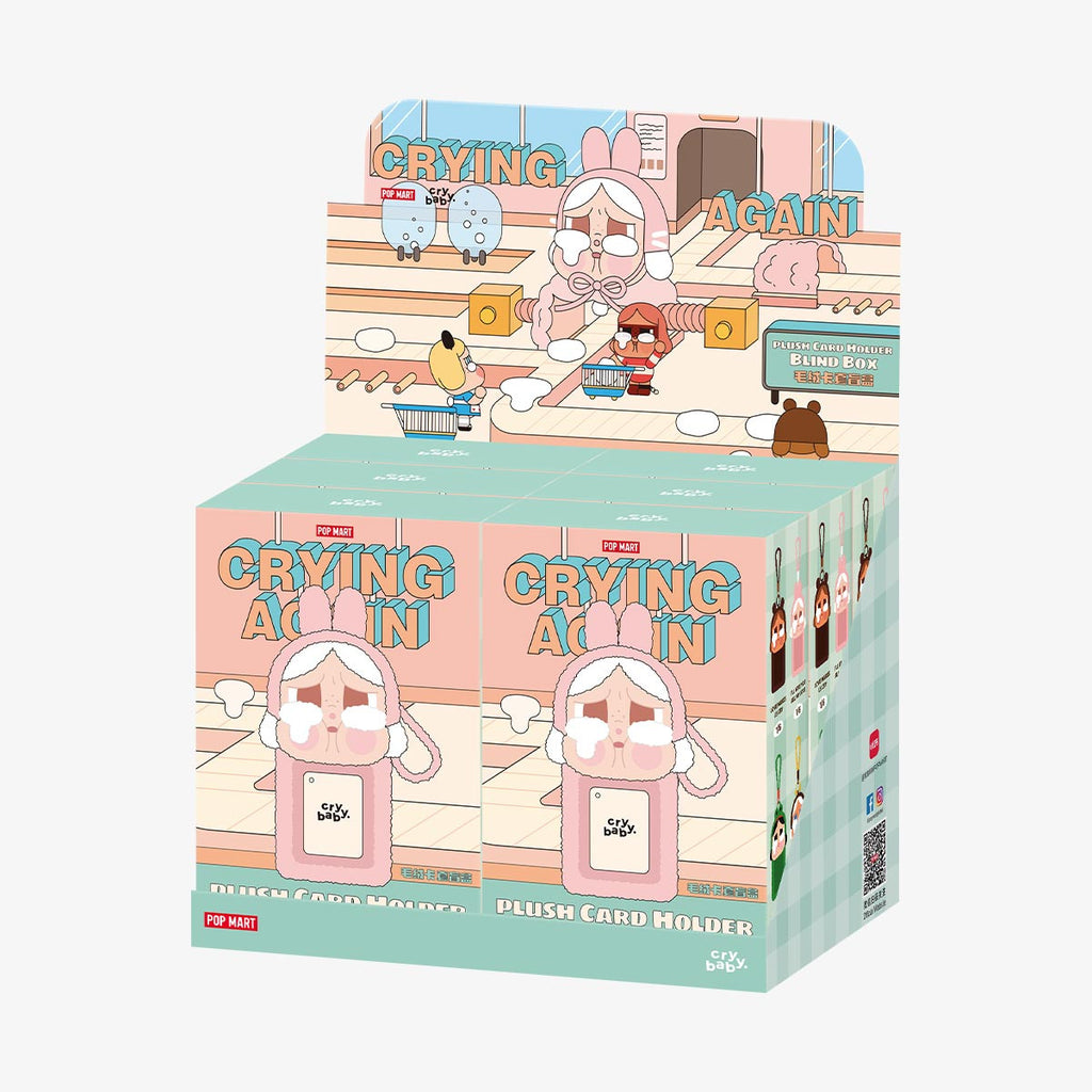 Pop Mart CRYBABY Crying Again Series-Card Holder Blind Box.