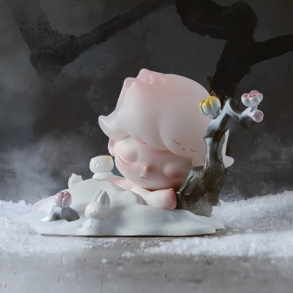 Pop Mart DIMOO Stories in the Cup Series Figures.