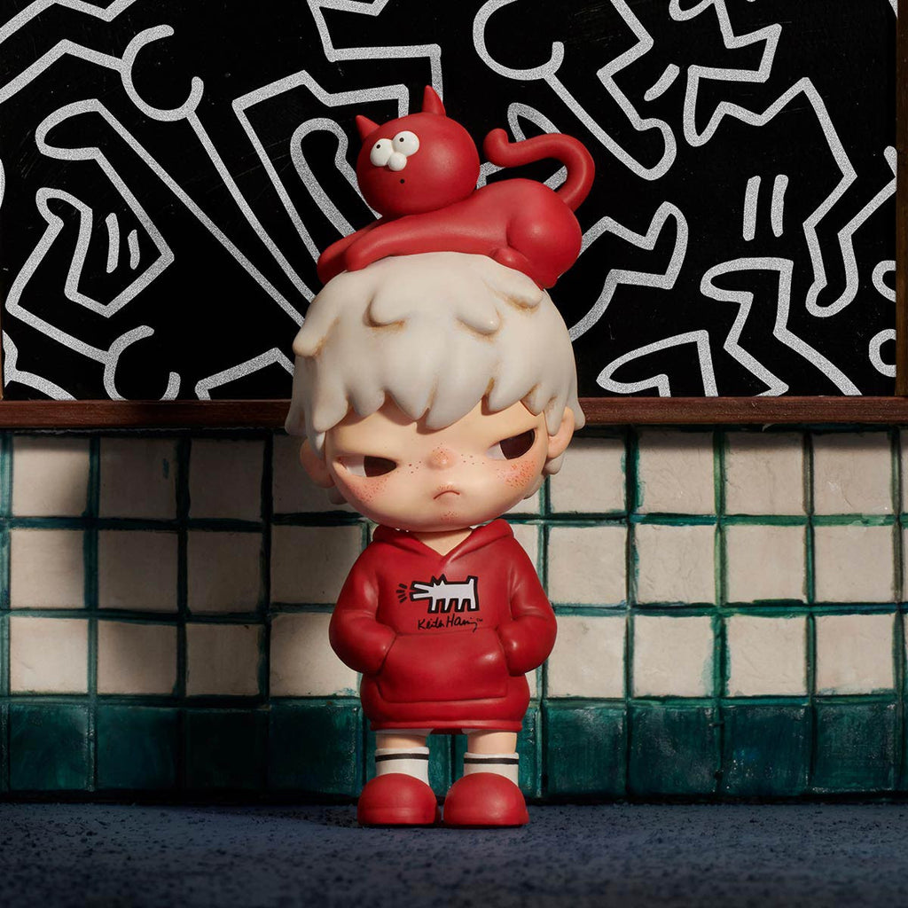Pop Mart Hirono x Keith Haring Figure.