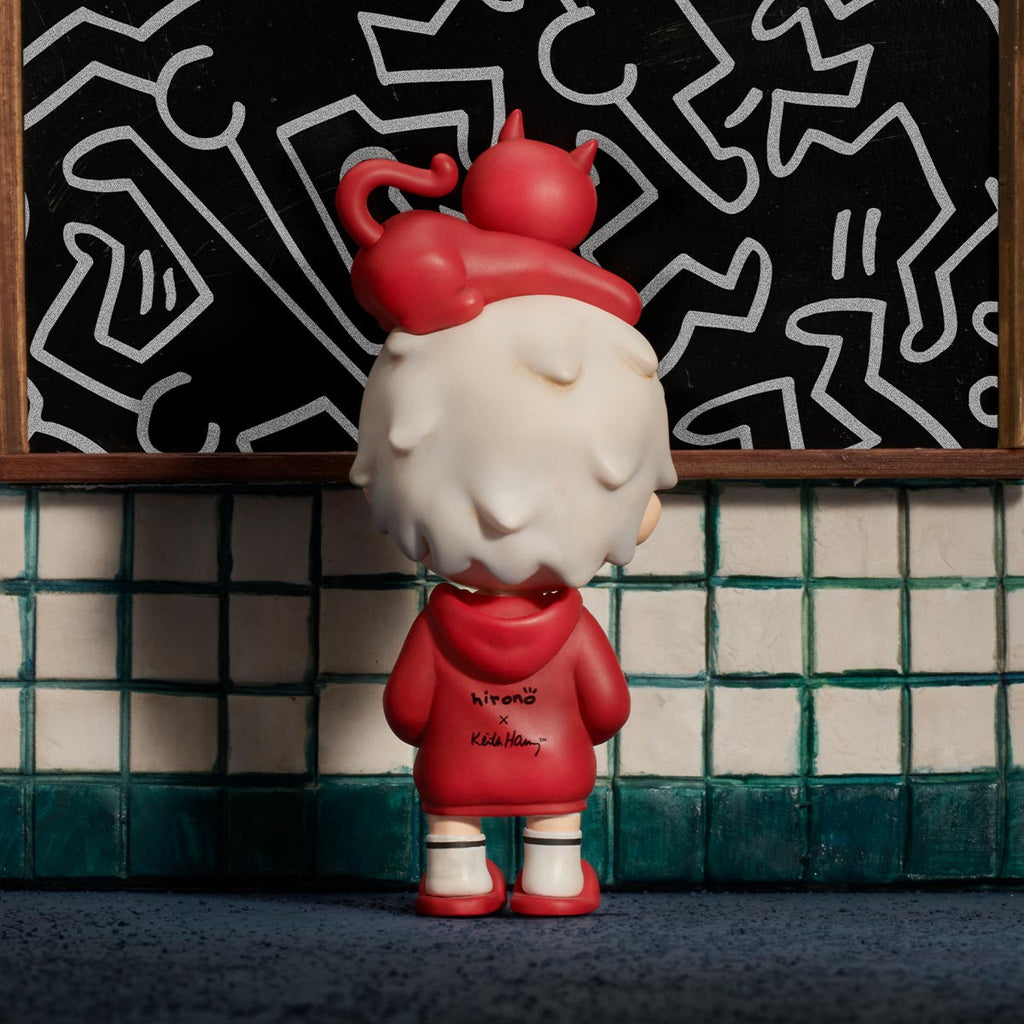 Pop Mart Hirono x Keith Haring Figure.
