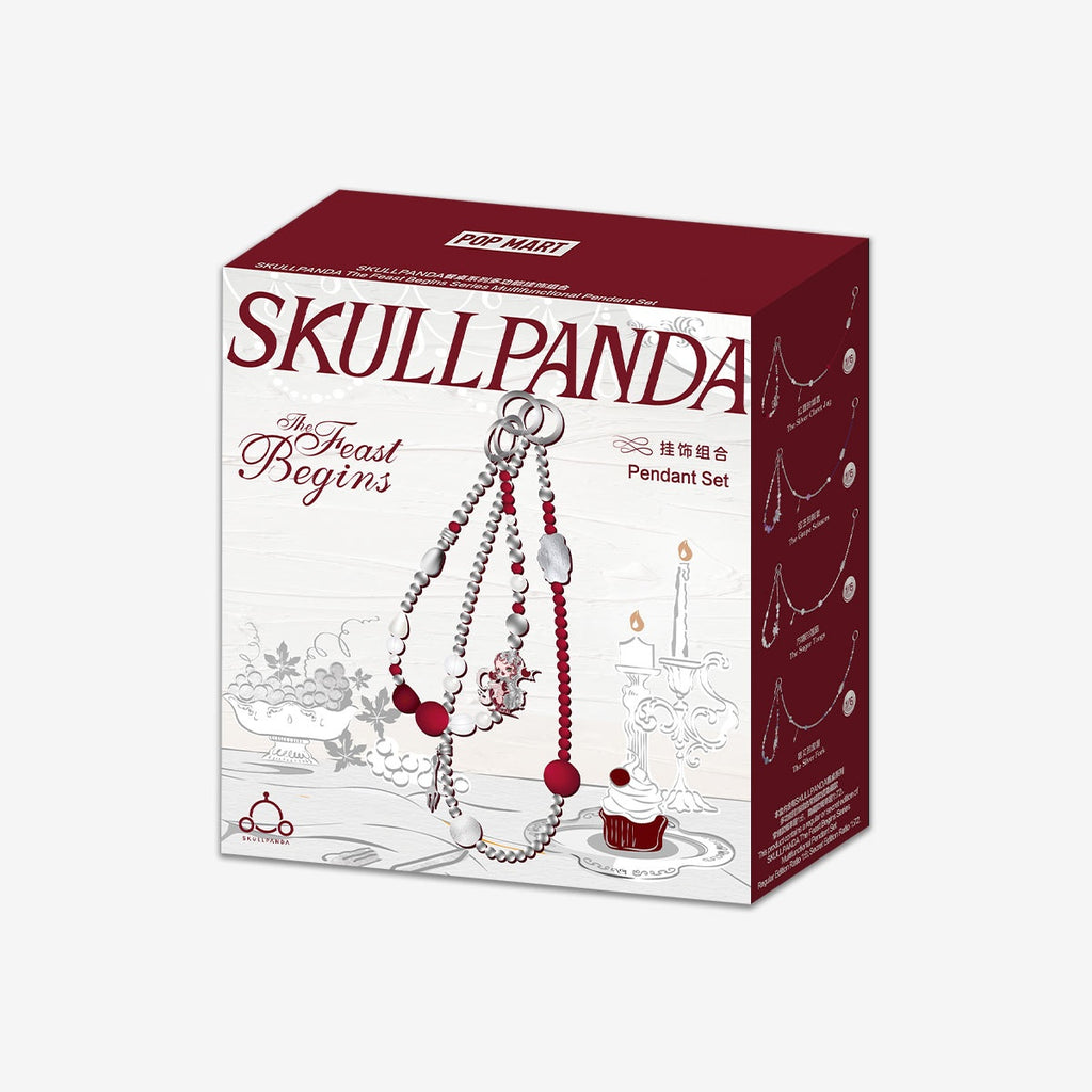 SKULLPANDA The Feast Begins multifunctional pendant set showcasing versatile design and premium craftsmanship