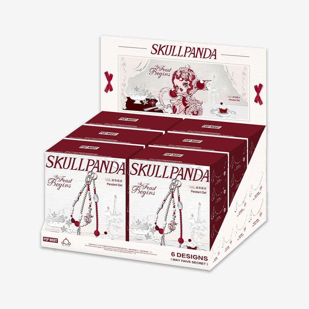 SKULLPANDA The Feast Begins multifunctional pendant set showcasing versatile design and premium craftsmanship