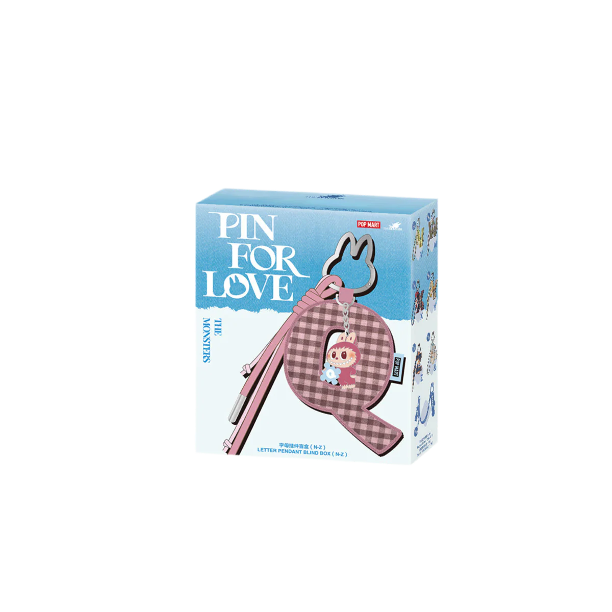 THE MONSTERS Pin for Love Series- Letter Blind Box (N-Z)
