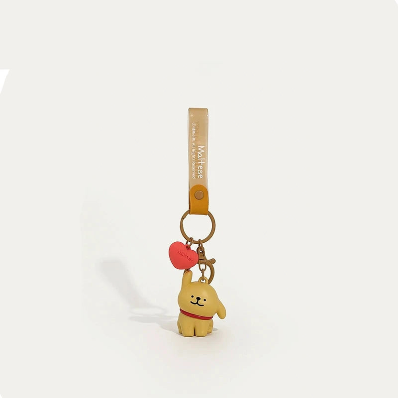 Adorable Sports Mascot Keychains Set.