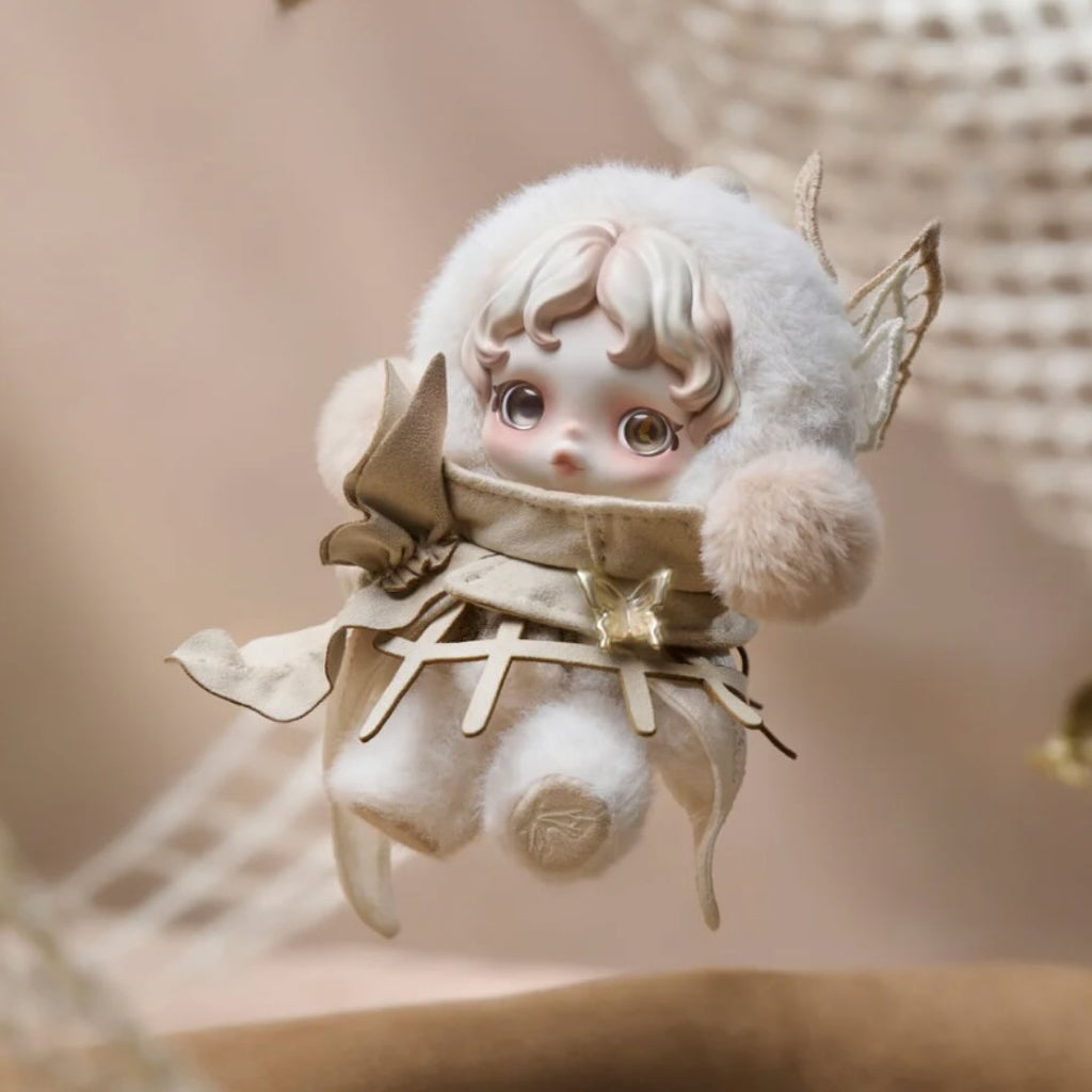 Skullpanda plush doll featuring high-quality craftsmanship and unique design for collectors and enthusiasts
