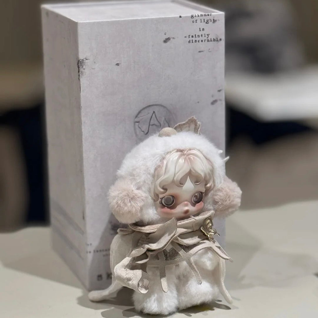 Skullpanda plush doll featuring high-quality craftsmanship and unique design for collectors and enthusiasts