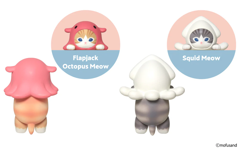 Sonny Angel Mofusand Hippers Cat Series Blind Box.