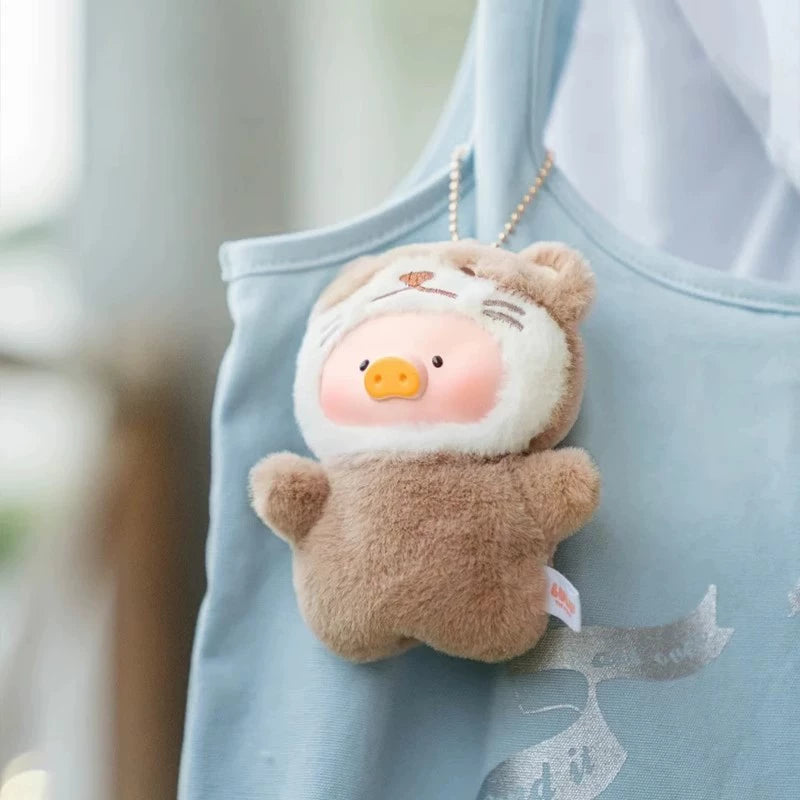 TOYZEROPLUS - LuLu the Piggy Finger Forest Theatre Plush Keychain Series.