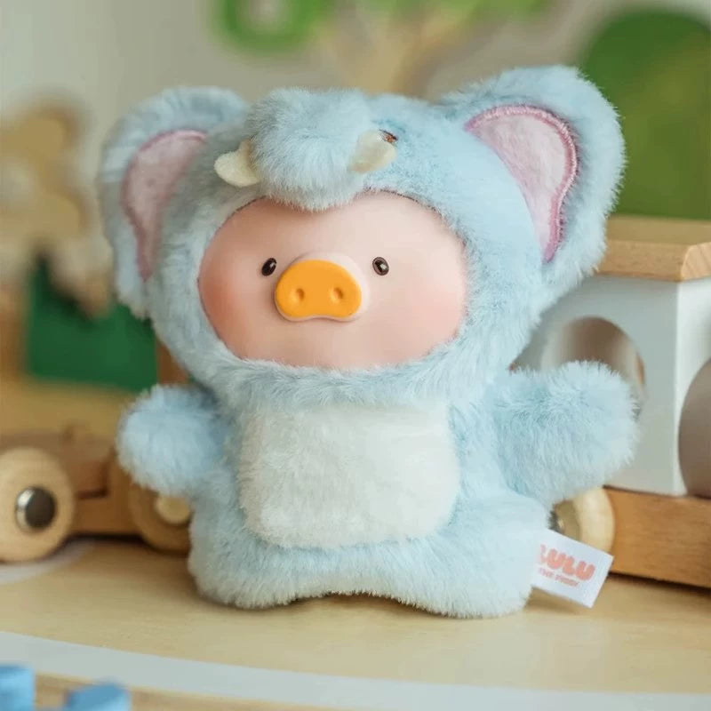 TOYZEROPLUS - LuLu the Piggy Finger Forest Theatre Plush Keychain Series.
