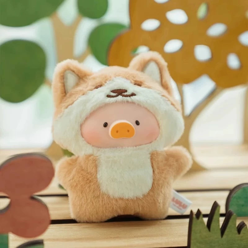 TOYZEROPLUS - LuLu the Piggy Finger Forest Theatre Plush Keychain Series.