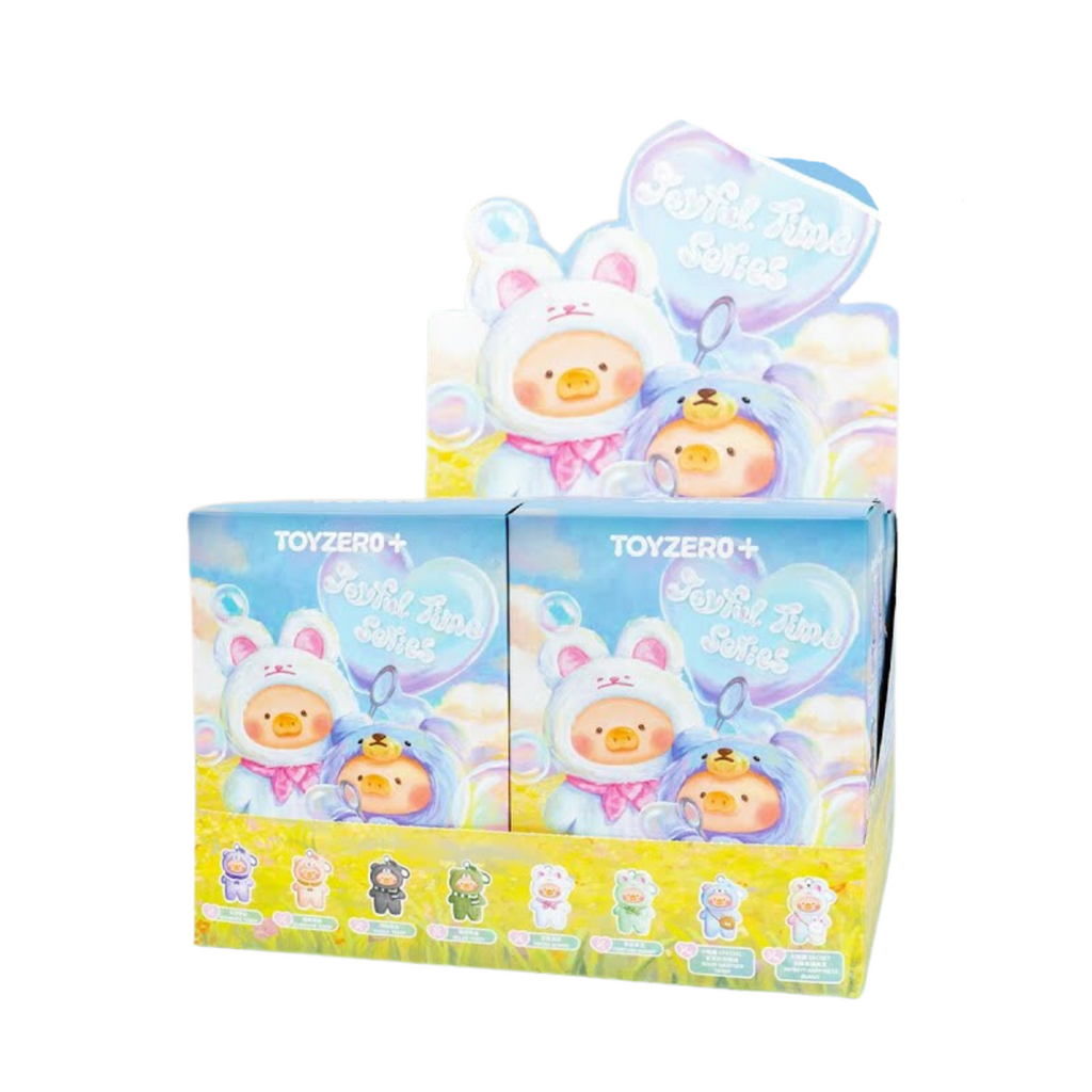 TOYZEROPLUS LuLu Joyful Time Series PVC Plush Keychain.