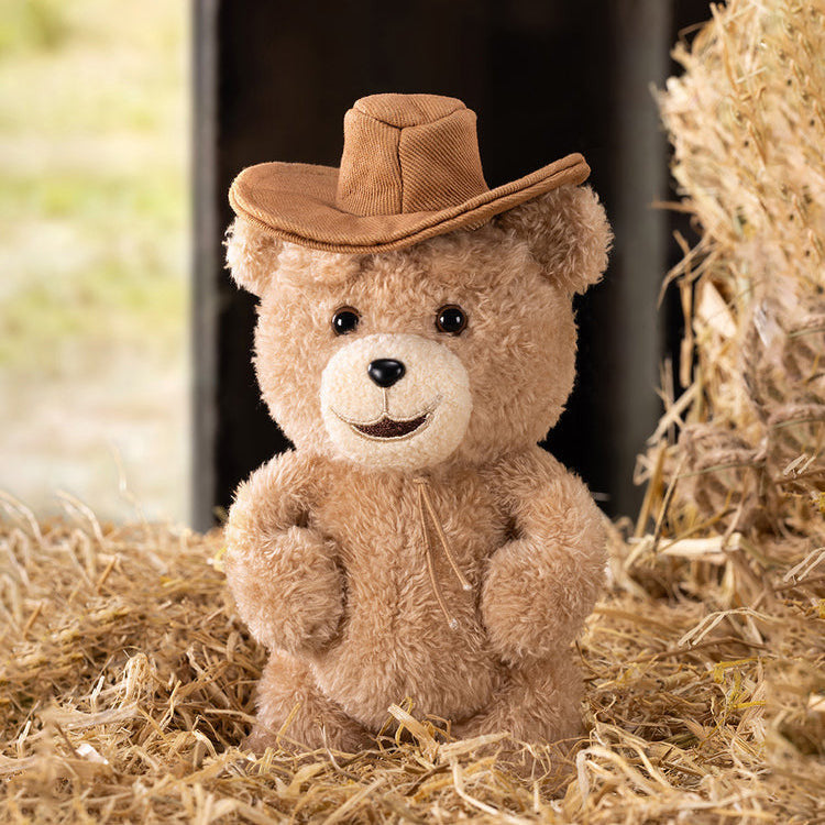 Pop Mart Ted2 Teddy Bear Action Plush Pendant.
