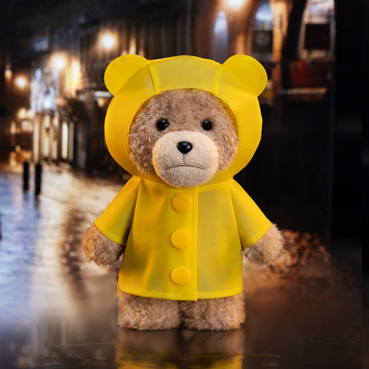Pop Mart Ted2 Teddy Bear Action Plush Pendant.
