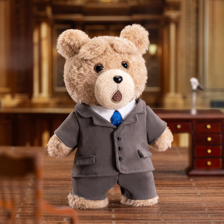 Pop Mart Ted2 Teddy Bear Action Plush Pendant.