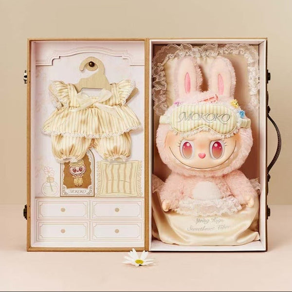 ぬいぐるみ Mokoko Wake Up Spring Vinyl Plush Doll The Monsters Wake Up Series Mokoko Vinyl Plush Doll Gift Box