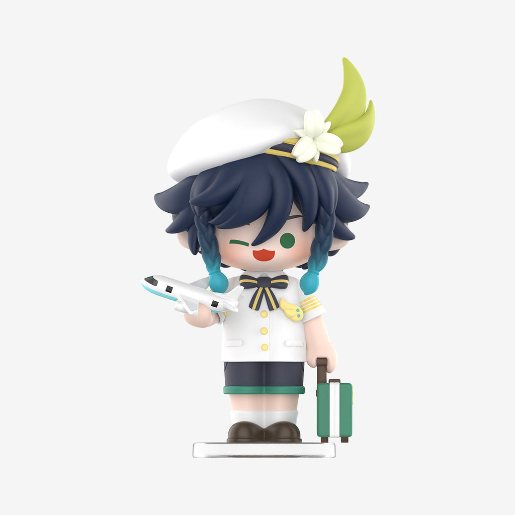 Genshin Impact Dress-Up Dreams Themed Chibi Series Figures.