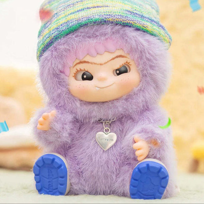WAKUKU Fuzzy Trendy Fun Party Series Plush Blind Box.