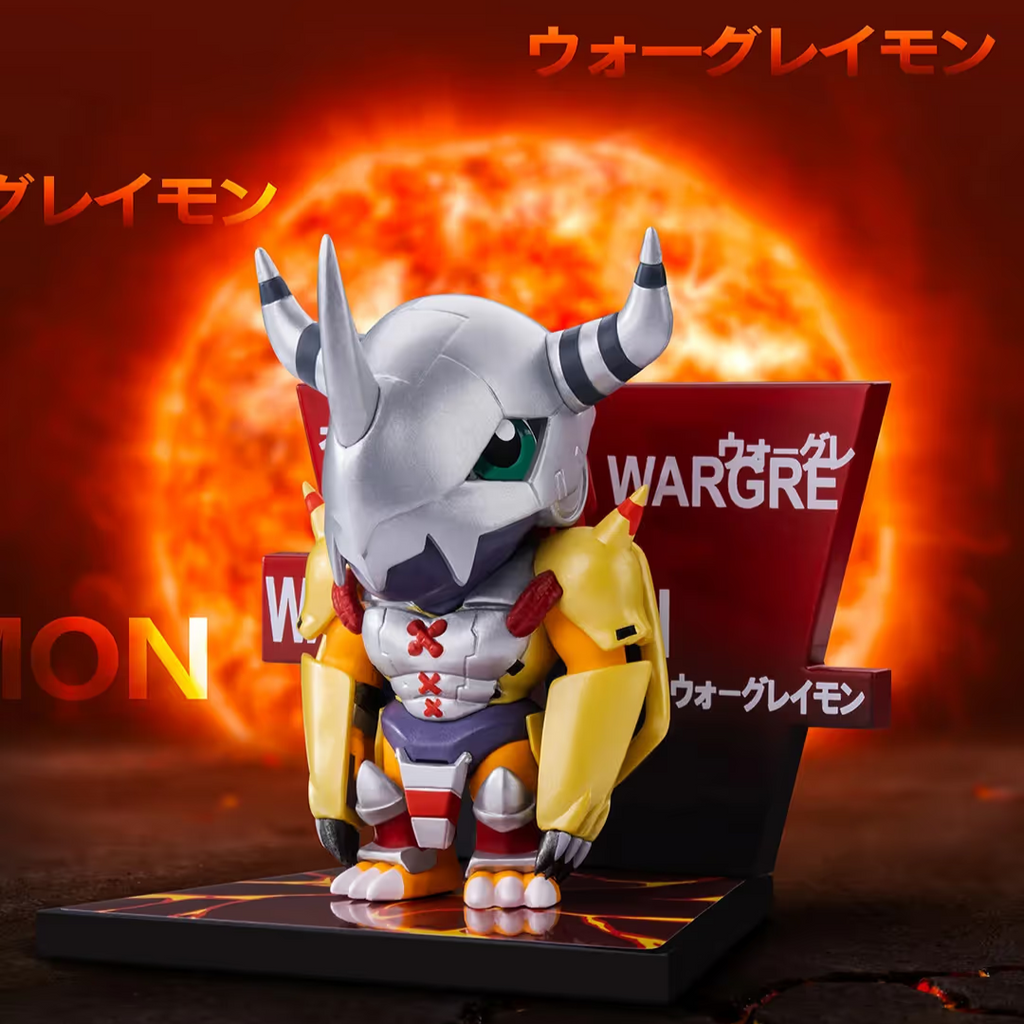 Digimon Adventure Fridge Magnet Series Figures.