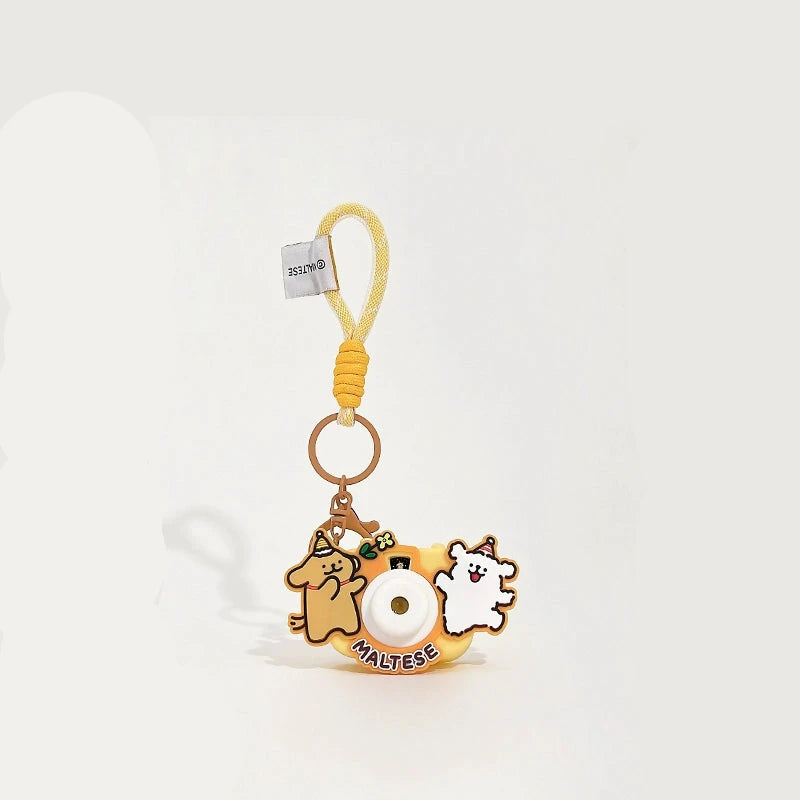 Adorable Sports Mascot Keychains Set.