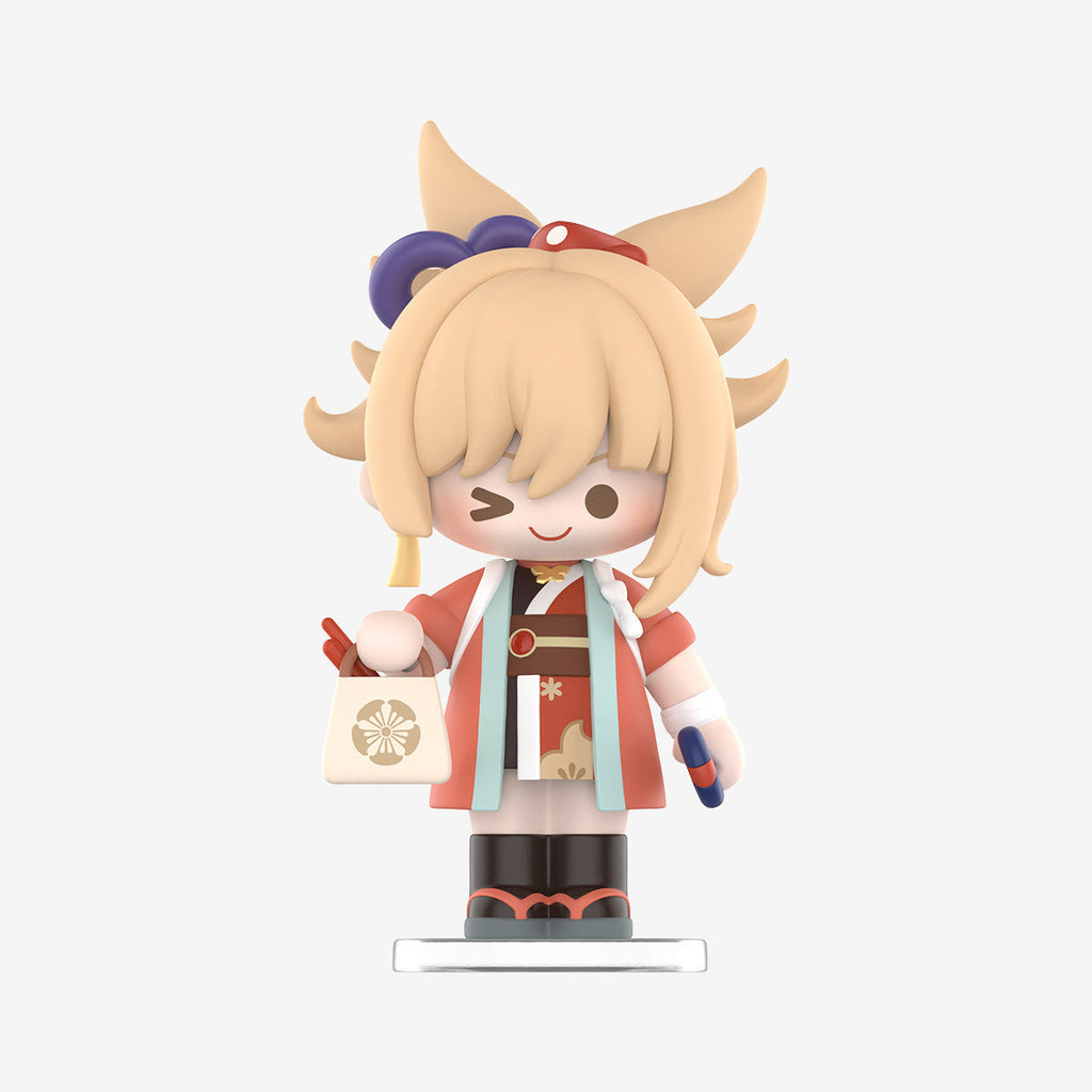 Genshin Impact Dress-Up Dreams Themed Chibi Series Figures.