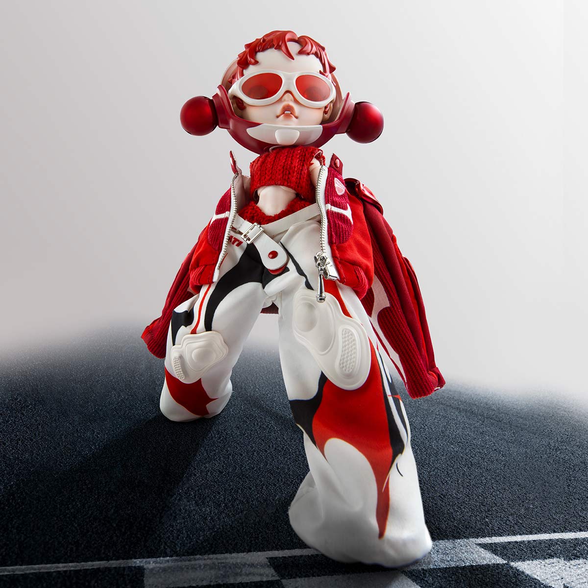正規品 SKULLPANDA DUCATI 1/6 Action Figure SKULLPANDA × DUCATI 1/6 Action Figure