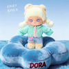 DORA Plush Pendant from Be Yourself Series, soft and collectible DORA stuffed toy accessory